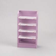 1pc Mini Rack Shelf, Miniature Flower Shelf Model Toy, DIY Dollhouse Furniture, Simulated Home Play Toy, Mini Kitchen Cabinet Display, Party Favor Gift - Multicolor - View 27