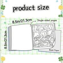 1 Comfy Days Coloring Book, A Coloring Book Specifically Designed For Adults And Teens And Students, Simple Yet Bold Design Drawing Books Featuring Cute Little Animals As Characters, Showing Comfortable Environments That Can Be Used To Relax The Mood, Exercise Concentration And Develop Color Perception,Mother's Day,Mom's Gift,Back To School,School Supplies