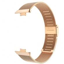 1 pieza Correa de metal compatible con la Banda Watch Fit3 con hebilla de acero inoxidable, Correas de repuesto compatibles con FIT 3