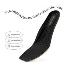 Women's Chunky Low Block Heels Square Toe Work Pumps Comfortable Knitted Closed Toe Dress Wedding Shoes - màu đen - Xem 3