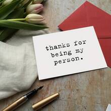 Thank You For Being My Person/Just Because Card/Thank You Gift For Friends/Card For Best Friend/Best Friend Card/Best Friend Birthday Card,Christmas - Multicolor - View 5