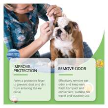 Ear Cleaning Pad For Cats And Dogs Soothes Pet Ear Canal Discomfort And Cleans Ear Dirt - 彩色 - 查看 3
