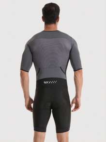 wulibike Triathlon Suits Men,High Elasticity Breathable Quick-Qrying Trisuit Race‌ Skinsuits Cycling Swimskin Bike Swim Run