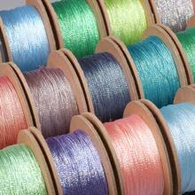 20Meters 0.6mm Colorful Shining Thread Wire Bracelet For Jewelry Making DIY Hand-Knitting Beading Necklace Craft Sewing Line - Wire - View 7