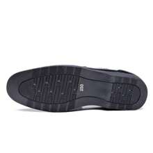 Men's Simple Business Casual Shoes A Slip-On Loafers - màu đen - Xem 6