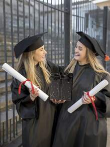 Kraft Paper Roll, Wedding Wrapping Paper, Matte Kraft Paper With Silver And Gold Foil Accents, Solid Color Thanksgiving And Halloween Wrapping Paper, Perfect For Weddings, Graduations, Birthdays, DIY Bouquets, Metallic Christmas Gift Wrapping Paper, Gift Box Filler, DIY Christmas Decor Paper (For Accessories), Solid Patterns, Matte Wrapping Paper, Halloween And Thanksgiving Decor, Autumn, Winter (Black Gold) - Black - View 5