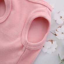 Spring And Summer Dog Teddy Bear Cat Vest, Pomeranian Schnauzer VIP Small And Medium-Sized Dog Pet Two Foot Clothes