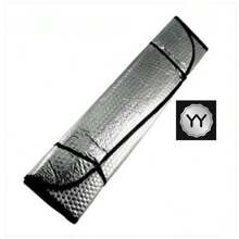Car Sunshade - Silver - View 2