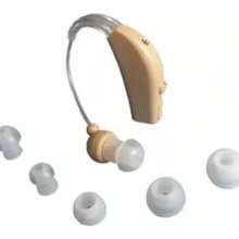Aparato Auditivo Recargable Para Sordera Amplificador Sonido - Caqui - Ver 7