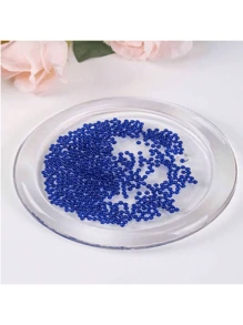 (10000 件) 水凝胶珠花瓶填充珠水珍珠适用于花瓶、婚礼中心装饰、水桌活动，14 岁以上（蓝色）