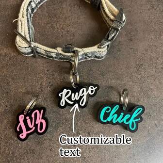 Custom Acrylic Pet Name Tags, Personalized Pet Id Tags, Personalized Acrylic Dog Tag Pendants, Design Your Own Custom Pet Tags, Cute Style Pet Id Tags, Custom Dog Tags, Resin Dog Tags, Pet Id Tags, Cat Tags,Cat Gift