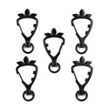 8pcs Multi-Color Enameled Carrot Shaped Connectors, Keychain, Bag, Doll, Jewelry DIY Accessories