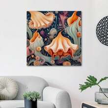 1 Piece Home Decor Wall Framed Canvas Sea Slug Pattern Home Decor Framed Canvas Wall Art Paintings For Living Room - Canvas Framed Print Wall Artworks Bedroom Decoration Office Wall Decor