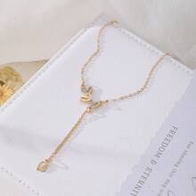 1 szt. Wieczny damski naszyjnik, miłość do codziennego noszenia