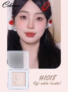 COLORROSE Single Color Face Powder 3g Highlighter, Matte Highlighter Palette, Brighten Middle Of Fcae & Eye Corners, Natural Expansion Highlight, Makeup Illuminator, Light, Smooth, Facial Beauty Cosmetic Makeup - CR1018 - View 5