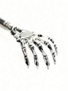 Extendable Back Scratcher, Stainless Steel Portable Telescopic Rubber Handle Back Scratchers For Thanksgiving, Birthday, Christmas Gifts - Multicolor - View 4