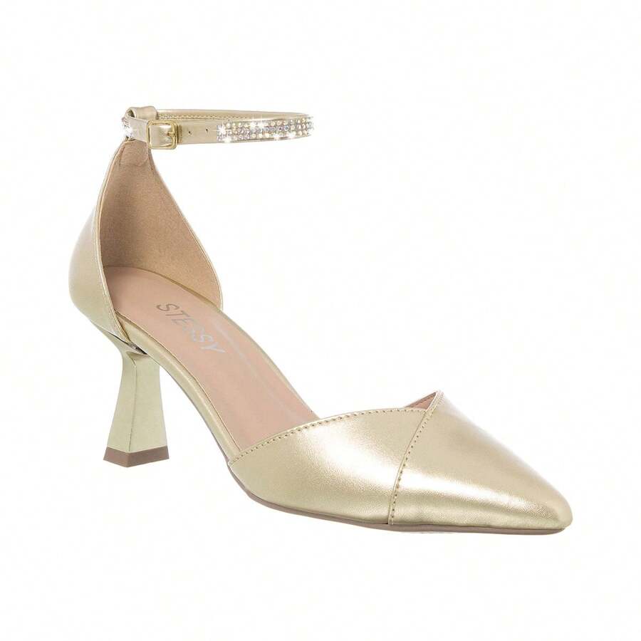 Stessy Shoes Women Heeled Sandals - 金色 - 查看 1