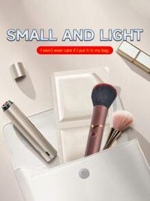 2 In 1 Makeup Brush And Vibrator, Detachable Bullet Vibrator Adult Toys Nipple G Spot Clit Vibrater, Mini Nipple Discreet Vibrators Sexual Pleasure Tools For Women Couples Sex Toys