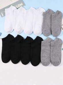 Calcetines Cortos para Hombre, Calcetin Hombre - Pack Sorpresa de Colores Neutros - Suaves, Cómodos y Perfectos para Uso Diario y Deportivo - Multicolor - Ver 8