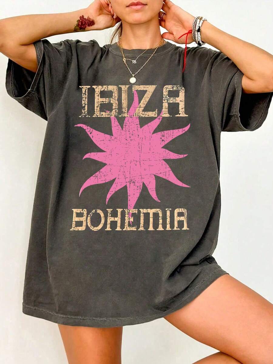 Bohemia T-Shirt Summer Sun Beach T-Shirt