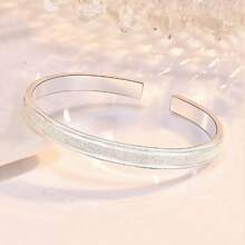 925 Sterling Silver Frosted Star River Bracelets Bangles For Women Girl Everyday Wear Holidays Gifts Fashion Japanese And Korean Style