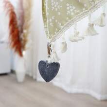 1pc Creative Heart-Shaped Tablecloth Weight Pendant, Used For Outdoor Picnic To Secure Tablecloth - Multicolor - View 4