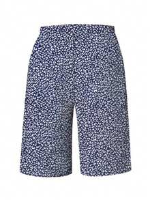 Women's Casual Loose Drawstring Pants, Woven Fabric Beach Pants, All Season