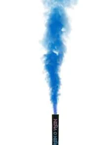 2 Magic Smoke Candles Baby Gender Reveal - Blue - View 2