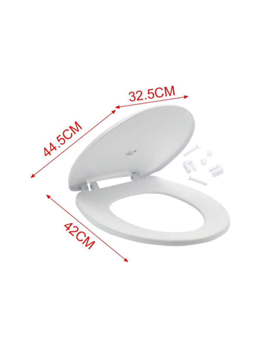 Couvercle de siège de toilette de couleur unie, accessoires de couvre-siège de toilette universel pour la décoration de salle de bain en été