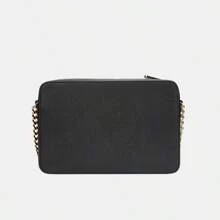 Michael Kors Jet Set Crossbody Bag Large Saffiano/Leather Bag Camera Bag Light Luxury Purse Purse And Bags Commute Travel Work Office Bag,Gift For Her - 黑色 - 查看 5