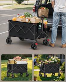SONGMICS Picnic Storage - Black - View 6