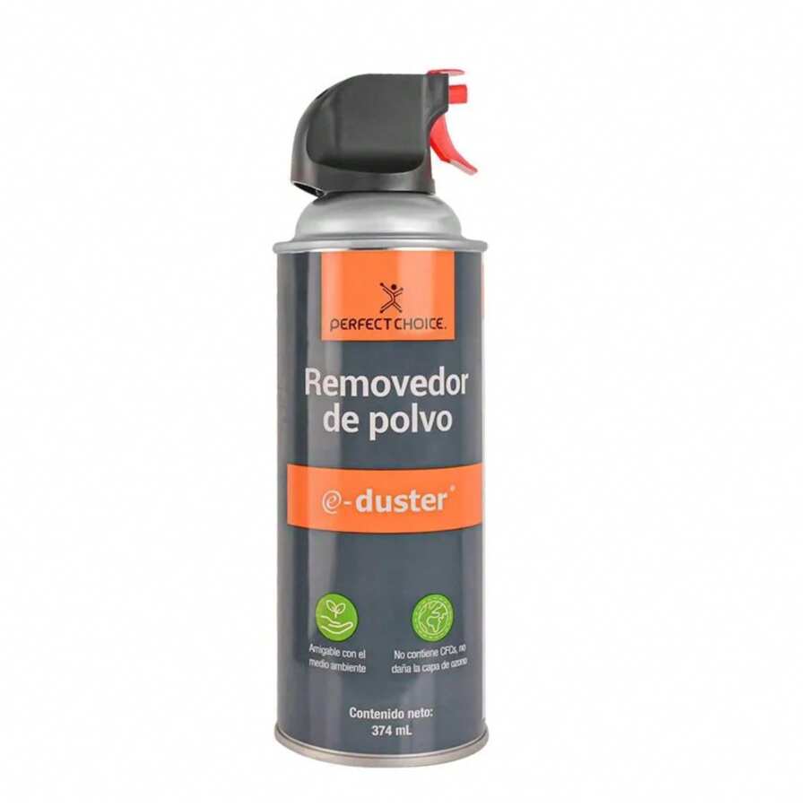 Aire Comprimido Removedor De Polvo Para Pc 374ml - Naranja - Ver 1