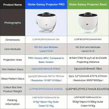 13-In-1 Star Projector, Galaxy Lamp, Nebula Night Light, Galaxy Projector With Timer, LED Space Galaxy Lamp, Bedroom Bedside Lamp For Adults - Multicolor - View 7