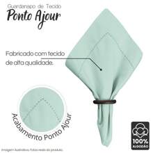 Table Napkins - màu xanh lá - Xem 4