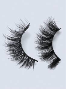 Happy Butterfly 10 Pairs Manga Lashes Faux Mink Eyelashes Cat Eye Eyelashes Natural Full False Eyelashes Travel Essentials Makeup Tools - 眼尾拉長款 - View 5