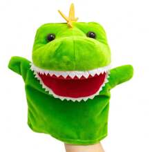 Livro Com Fantoche Dinossauros - Multicolorido - Visão 3