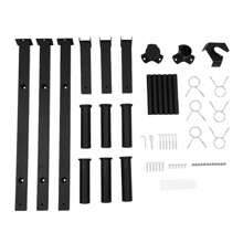 Weight Plate Rack For Dumbbells Dumbbell Plate Holder Multifunctional Dumbbell Piece Rack Weight Plate Rack  Dumbbell Holder  Dumbbells And Barbell Bars Are Not Included - Black - View 3