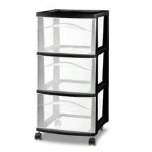 3 Drawer Medium Cart Black - Brightroom™: Plastic Storage Drawers With Casters, Portable Utility Storage, No Assembly RequiredDrawer Organizers Back To School Travel Essentials Room Decor,Home Decor,Bedroom Decor Storage Organization And Storage Puppy Keep Dress Shorts Phone Case Bikini Summer Dresses For Women Skirt Summer Dress Dresses Nails Jeans Tops White Dress Dresses For Women - 1 - View 2