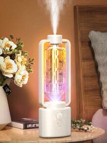 1pc Aroma Diffuser With 1 Bottle Essential Oil, Aromatherapy Diffuser That Can Be Used On Desk Or Wall, Suitable For Bathroom, Bedroom, Living Room - PW6+1 Bottle Of Aromatherapy Liquid - View 2