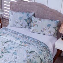 Boutis Ultrasonic Double-Sided 3-Piece Bedspread Kit With Pillowcase - Provence - View 3