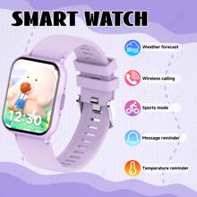 SIMSONLAB Nuovo smartwatch compatibile con iOS/Android, impermeabile 1ATM, supporta pedometro/chiamate senza fili/avvisi di notifica, tracker fitness con oltre 100 modalità sport, assistente vocale AI/schermo diviso/calcolatrice, smartwatch elegante con quadranti personalizzabili, per uomo e donna