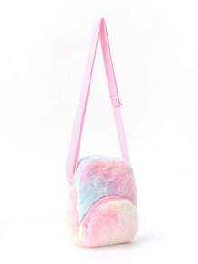 Girls Quilted Heart Design Novelty Bag - Multicolor - View 4