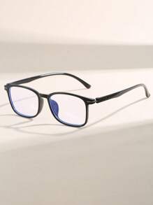 1 par de gafas transparentes retro para hombre, aptas para diversas ocasiones