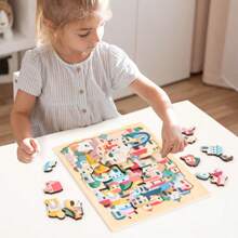 1 st. Vormpuzzel voor kinderen Decompressiedecoratie, Wukong-huisstapelspeelgoed, Cartoon uniek ruimteverbeeldingsbouwspel, educatief speelgoedcadeau voor jongens en meisjes