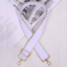 1pc Adjustable Solid Color Strap For Handbag, Minimalist Purse Accessory