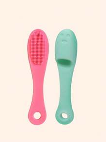 1 件/2 件/5 件硅胶鼻毛清洁刷，便携式黑头去除按摩器，美容清洁工具