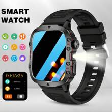 Smart Watch, Wireless Calling/Dialing, SMS Reminder, Step Counting, Custom Dial, Weather Forecast, Sports Watch, Lighting Mode, Unisex, Suitable For Android And IOS Phone - Multicolor - View 2