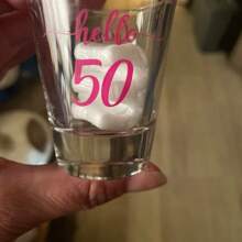 Custom 30th Birthday Shot Glasses, 30th Birthday, Party Favors, Birthday Party Favor, Birthday Shot Glasses, Birthday Shot Glasses (Cu) - Multicolor - View 6