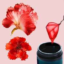 Colorful UV Dip Resin For Wire Flower Petals - 160ml /5.4oz Crystal Clear UV Resin For Art Resin And DIY Flowers Decoration - Transparent Liquid Ultraviolets Curing Transparent And Low Odor Thick Glue Hard After Instant Cure For Jewelry Making Crafts - 160ml UV DIP Resin - View 8