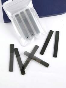 1 cái Dũa móng tay bằng thủy tinh, Dũa móng tay bằng thủy tinh, Màu đen và trong suốt, Dũa móng tay cho móng tay tự nhiên, Dũa móng tay bằng thủy tinh khắc hai mặt, Dụng cụ làm móng chuyên nghiệp bằng thủy tinh Séc dành cho phụ nữ và trẻ em gái - Nhiều màu - Xem 11